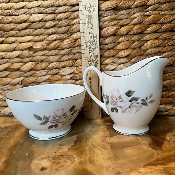 Silver Rose Cream & Sugar - Picture 7 of 7